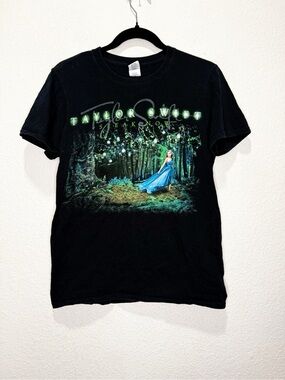 Taylor Swift 2011 Speak Now Tour Fairy Forest Tee Graphic